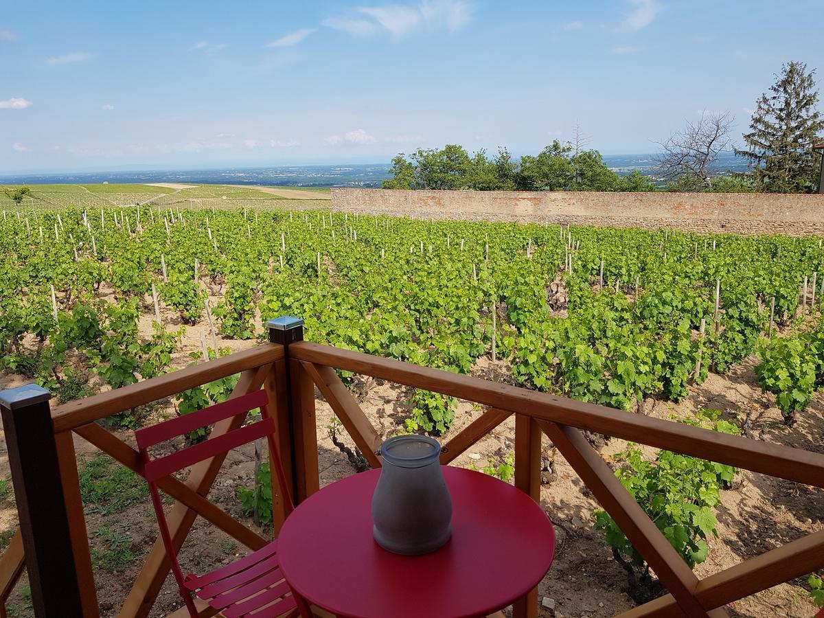 Maison d'hôtes La roulotte de Chiroubles Extérieur photo